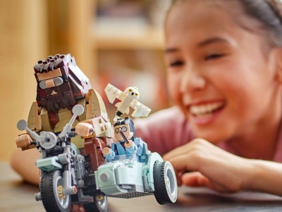 LEGO HARRY POTTER TM HAGRID SI HARRY PE MOTOCICLETA 76443 - Img 3