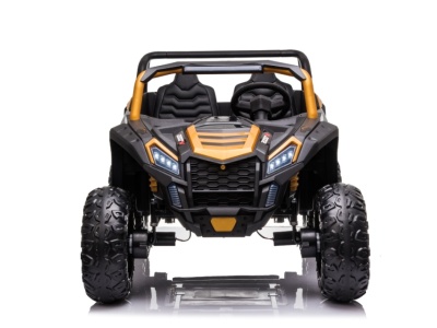Masinuta electrica cu telecomanda pentru 2 copii UTV Buggy A032 12V7Ah gold - Img 2