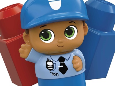 MEGA BLOKS FIRST BUILDERS VEHICUL PETER POLICE - Img 4