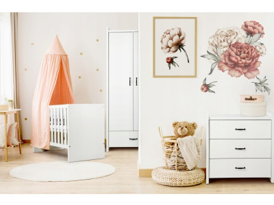 Mobilier Camera copii Si Bebelusi KLUPS AMELIA Alb - Img 1