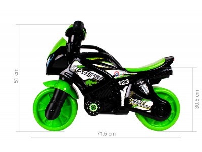 Motocicleta Ride On TechnoK, de curse cu sunete si lumini, Racing Hight Speed - Img 3