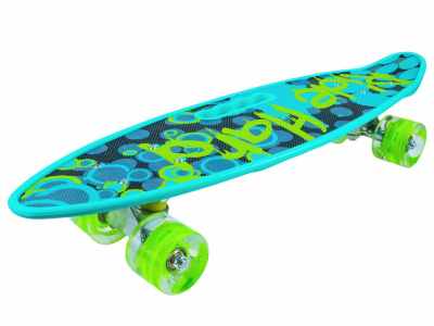 Placa Skateboard Cu Roti Silicon, Led 58.5 cm - Img 6
