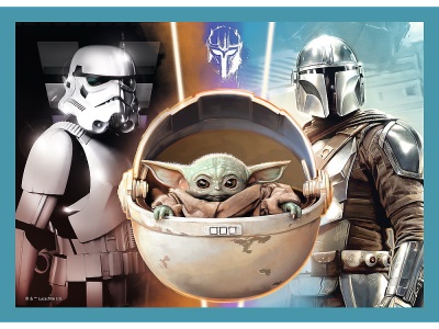 PUZZLE 4IN1 MANDALORIAN SI LUMEA LUI - Img 3