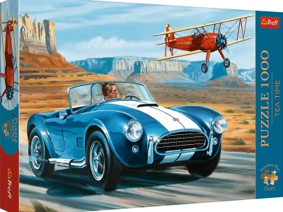 PUZZLE TREFL 1000 PREMIUM PLUS TEA TIME CURSA IN DESERT - Img 1