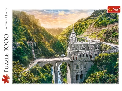 PUZZLE TREFL 1000 SANCTUARUL LAS LAJAS COLUMBIA - Img 3