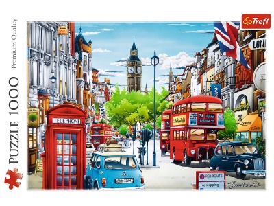 PUZZLE TREFL 1000 STRADA IN LONDRA - Img 3