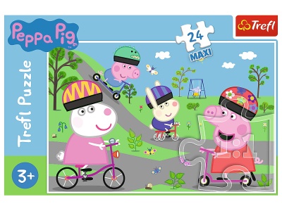 PUZZLE TREFL 24 MAXI PURCELUSA PEPPA PIG - Img 3