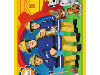 PUZZLE TREFL 4IN1 AJUTOARELE POMPIERULUI SAM - Img 2