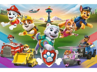 PUZZLE TREFL PRIMO SUPER SHAPE XXL 160 PATRULA CATELUSILOR - Img 2