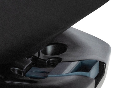 Scaun auto rotativ 360°, SPS, Top Tether, Carrello UNITY i-SIZE 40-150 cm ISOFIX Accord Grey - Img 3