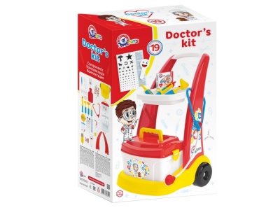 Set medical cu accesorii cu carucior, TechnoK - Img 2