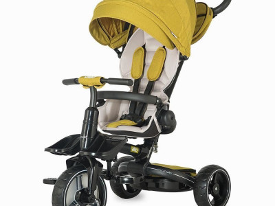 Tricicleta multifunctionala COCCOLLE Alto mustar - Img 1