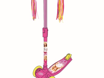 TROTINETA CU 3 ROTI BARBIE CU GHIOZDAN - Img 1