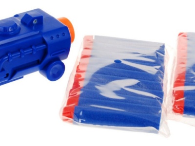 Arma de jucarie Blaze Storm, pusca semi automata cu baterii cu 20 gloante - Img 3