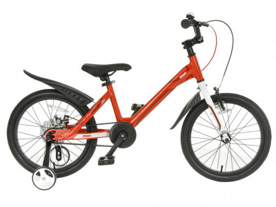 Bicicleta Copii 4-6 ani Mars M1601C 16", Rosu/Alb - Img 2
