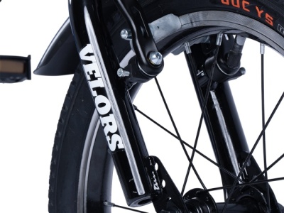 Bicicleta Copii 5-7 ani Velors V1801A 18", Albastru - Img 9