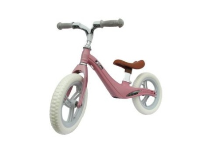 Bicicleta fara pedale cu cadru de magneziu Skillmax A UltraLight 2.8 kg, roz - Img 2