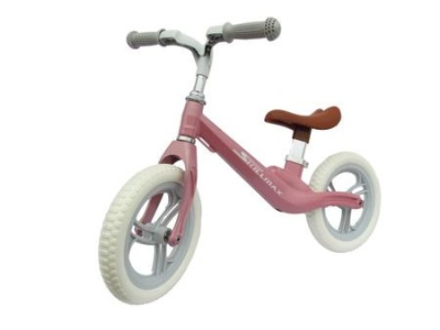 Bicicleta fara pedale cu cadru de magneziu Skillmax BC UltraLight 2.8 kg, pink - Img 1