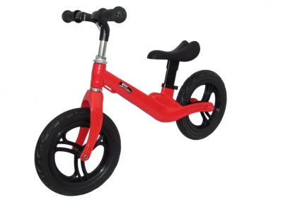 Bicicleta fara pedale cu cadru de magneziu Skillmax UltraLight 2.9 Kg, rosu - Img 1
