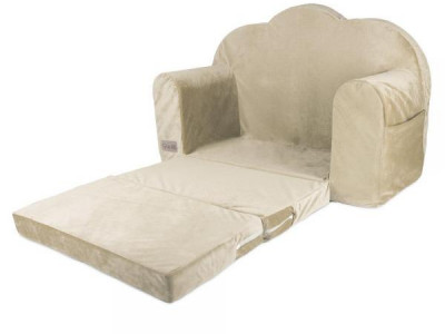 Canapea extensibila Klups catifea beige V110 - Img 4