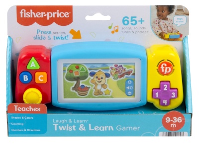 FISHER PRICE LAUGH&LEARN CONSOLA BEBE IN LIMBA ROMANA - Img 1