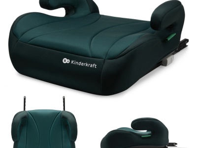 INALTATOR AUTO KINDERKRAFT BOOST, I-SIZE 135-150 CM, GREEN - Img 2