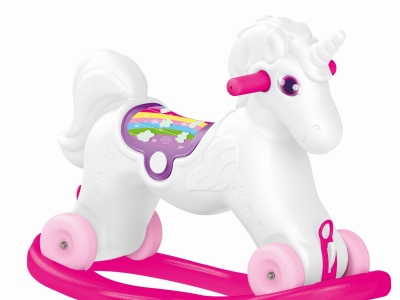 Jucarie 2 in1 - Unicorn balansoar - Img 5