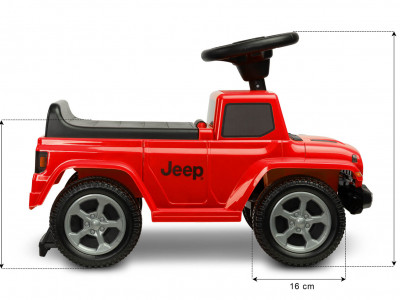 Jucarie ride-on Toyz JEEP RUBICON Alb - Img 2