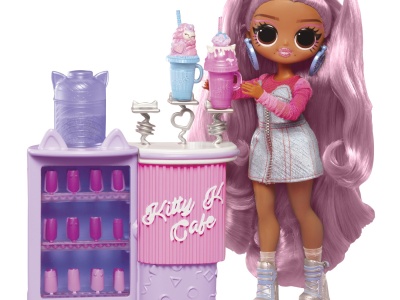 L.O.L. SURPRISE! OMG SWEET NAILS KITTY K CAFÉ SET PAPUSA CU ACCESORII - Img 4