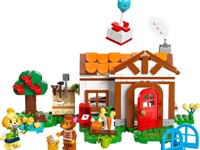 LEGO ANIMAL CROSSING ISABELLE VINE IN VIZITA 77049 - Img 2