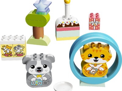 LEGO DUPLO PRIMUL MEU CATELUS SI PRIMUL MEU PISOI CU SUNETE 10977 - Img 2