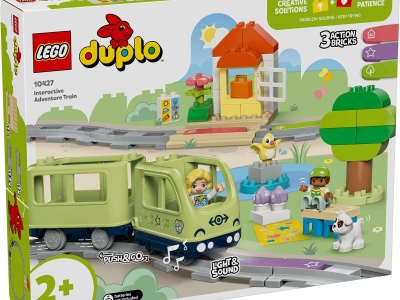 LEGO DUPLO TREN DE AVENTURA INTERACTIV 10427 - Img 1