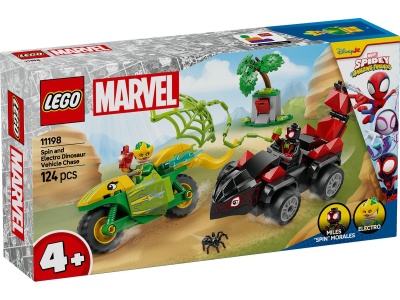 LEGO SPIDEY SPIN SI ELECTRO IN DINO-VEHICULE 11198 - Img 1