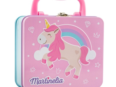 MARTINELIA LITTLE UNICORN SET DE INFRUMUSETARE IN CUTIE METALICA - Img 1