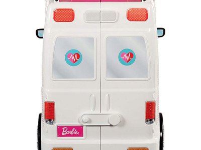 Masina ambulanta Barbie by Mattel I can be Clinica mobila 2 in 1 - Img 2