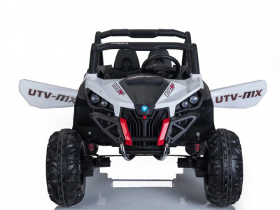 Masinuta electrica pentru copii cu 2 locuri, UTV BUGGY POWER 4×4 (XMX603) Alb - Img 5