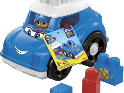 MEGA BLOKS FIRST BUILDERS VEHICUL PETER POLICE - Img 1