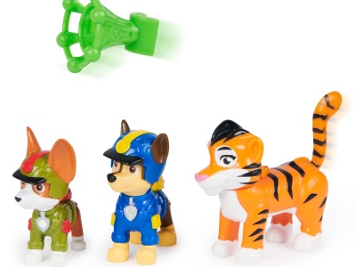 PATRULA CATELUSILOR JUNGLE PUPS SET 3 FIGURINE CHASE TRACKER SI TIGRUL - Img 4