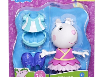PEPPA PIG SET FIGURINA SI ACCESORII VESTIMENTARE OITA SUZY 15CM - Img 1