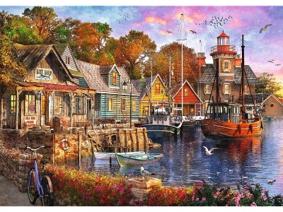 PUZZLE TREFL 1000 PREMIUM PLUS TEA TIME PORTUL MINUNAT - Img 2