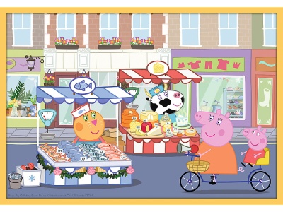 PUZZLE TREFL 10IN1 INTALNESTE-O PE PEPPA PIG - Img 3