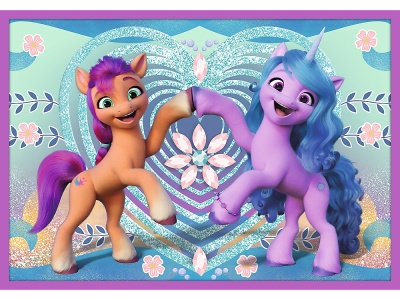 PUZZLE TREFL 10IN1 MY LITTLE PONY - PONEII STRALUCITORI - Img 2