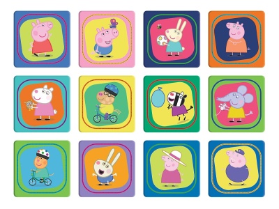 PUZZLE TREFL 2IN1 MEMO PEPPA PIG MOMENTELE FERICITE - Img 4