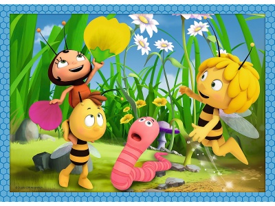 PUZZLE TREFL 4IN1 AVENTURILE ALBINUTEI MAYA - Img 2