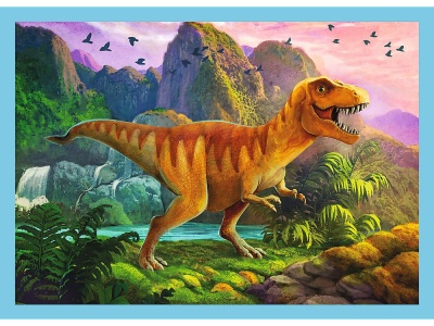 PUZZLE TREFL 4IN1 LUMEA DINOZAURILOR - Img 4