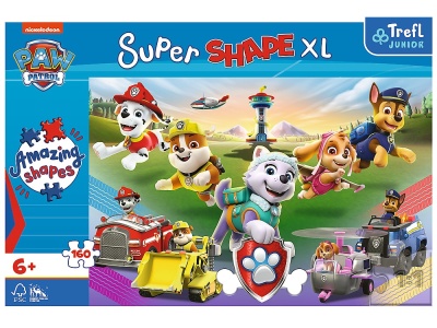 PUZZLE TREFL PRIMO SUPER SHAPE XXL 160 PATRULA CATELUSILOR - Img 3
