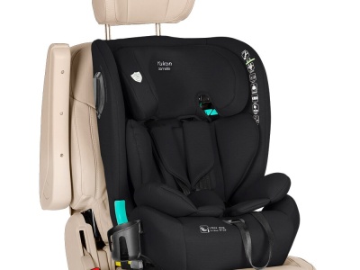 Scaun auto Isofix, 2 pozitii de inclinare, Top Tether, Carrello YUKON I-Size 76-150 cm Midnight Black - Img 8