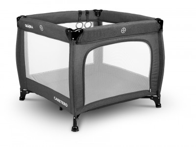 Tarc de joaca 83x83 cm Caretero QUADRA Grafit - Img 1