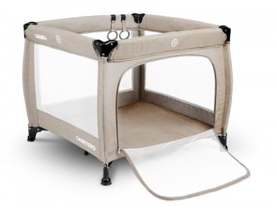 Tarc de joaca 83x83 cm Caretero QUADRA Maro - Img 2