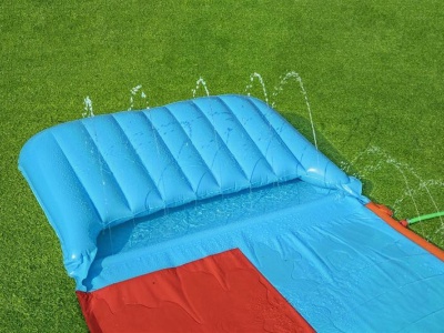 Tobogan dublu de apa 488 cm, H2O GO, Bestway 52478 - Img 3